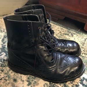 GRIPFAST STEEL TOE WINGTIP 6 HOLE BOOTS